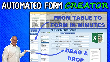 Hoe u automatisch elk formulier in Excel kunt maken vanuit ELKE tabel met slechts een paar klikken
