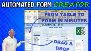 How To Automatically Create Any Form In Excel From ANY Table With Just A Few Clicks + FREE DOWNLOAD screenshot 3