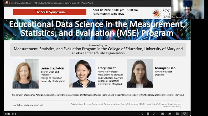 SoDa Symposium: Laura M. Stapleton, Tracy Sweet, a...