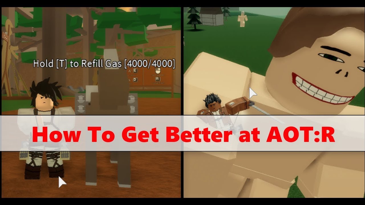 How To Get Better At Attack On Titan Revenge Tutorial Youtube - t shirts roblox jiren get robux money