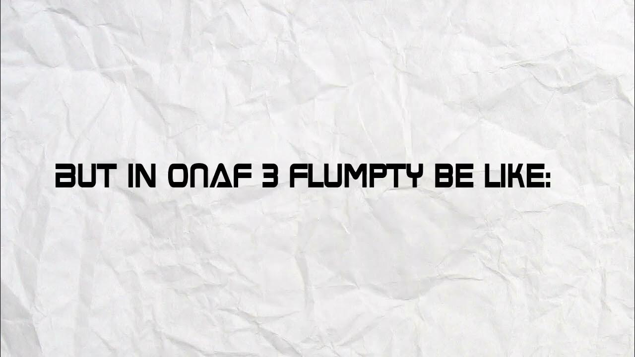 I told you we needed more glitter but with ONAF YouTube