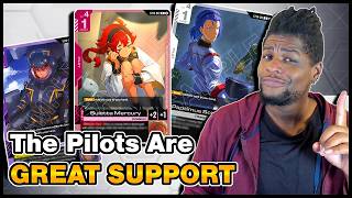 (Most of) These Pilots Are GREAT Support For The Current Cardpool! Gundam Card Game!