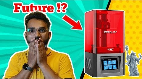 Creality Halot One UNBOXING  Setup,Test and Review