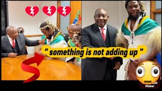 Angry Mzansi reacts to the meeting between Phakela Umthakathi, Ngizwe and Cryil Ramaphosa 👀💔💔