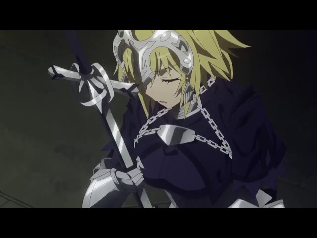 Fate/Apocrypha 24 ジャンヌ 第2宝具 紅蓮の聖女(ラ・ピュセル) - YouTube