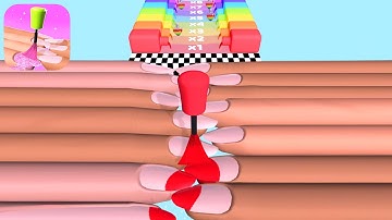 MAX LEVEL in Nail Runner 👩💅 BIG UPDATE!! All Levels - iOS, Android Gameplay Walkthrough! #1