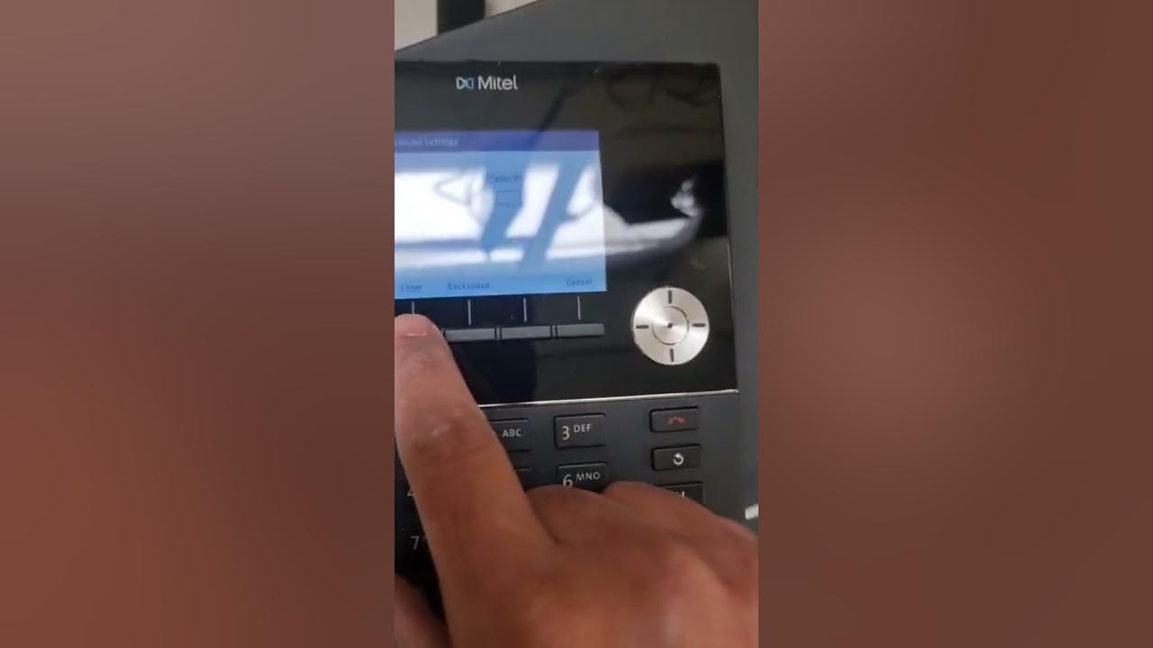 How to factory reset Mitel 6920 Mitel phone default password & remove