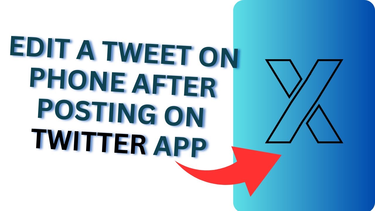 How To Edit A Tweet On Phone After Posting Youtube