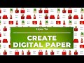 How To Create Digital Paper | Digital Background | Tutorial