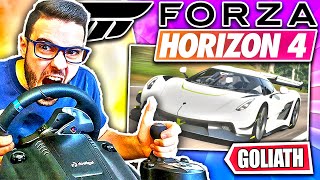 FORZA HORIZON 4 :: TESTIRANJE JURILICA | KOENIGSEGG JESKO - LOGITECH G29