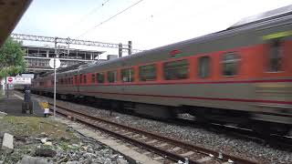 123次自強號通過大林車站 20210715