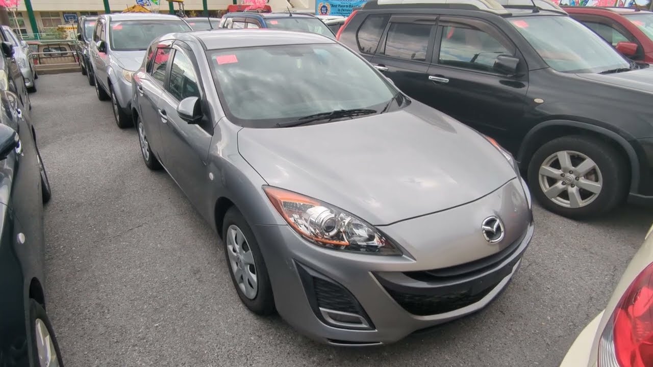 ひな様　ackaグレー Johnny's Used Cars Okinawa - 2009 Mazda Axela (18673) - YouTube