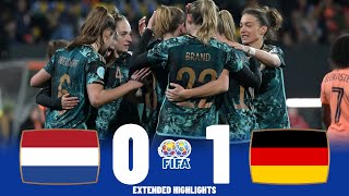 Germany vs Netherlands | Highlights | Women's International Friendly 07-04-2023