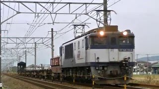 EF64 1018号機 8862レ ホキ+コキ+ヨ 片浜‐沼津間