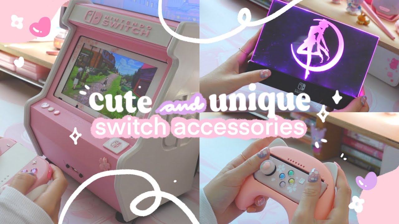 Advarsel Forvirre dommer 🍓 cute but unnecessary nintendo switch accessories | perf for the  aesthetic™, but that's it ♪ - YouTube