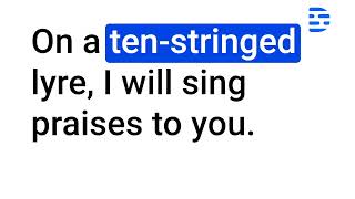 Psalms Audio Bible Chapter 144