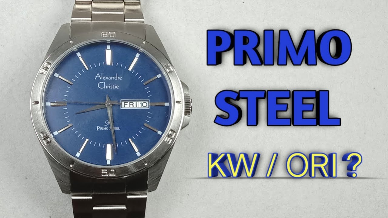 Jam tangan Alexandre Christie Primo Steel Alexandre Christie KW ya