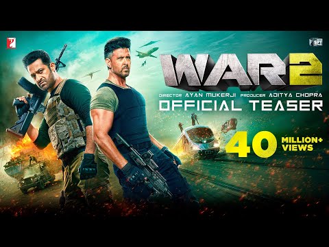 WAR 2 | Official Teaser | Hrithik Roshan | NTR | Kiara Advani | Ayan Mukerji | YRF Spy Universe