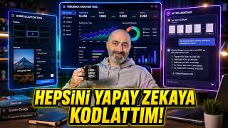 Tek Satır Kod Yazmadan 3 Yazılım Geliştirdim! (Vibe Coding Nedir?)
