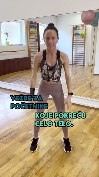 Vežbe za početnike koje podstiču mršavljenje. Ceo mini trening je na mom YouTube kanalu 💪🤩