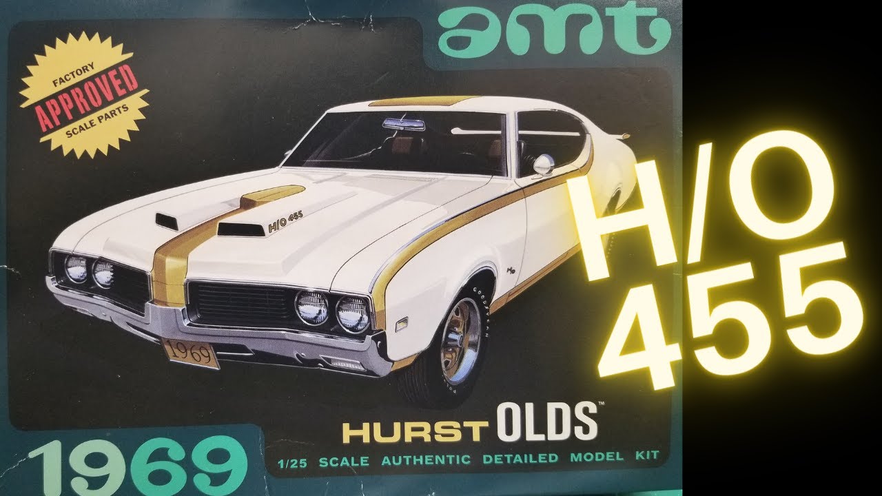 1969 Hurst Olds 455 By AMT 1:25 Scale PT:1 - YouTube