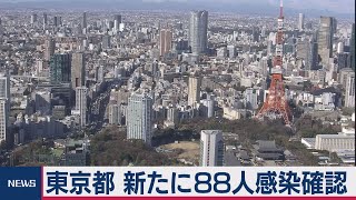 東京都 新たに88人感染確認（2020年9月22日）