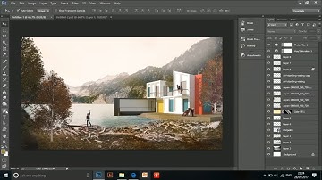 How to Architectural Visualization - Photoshop Tutorial