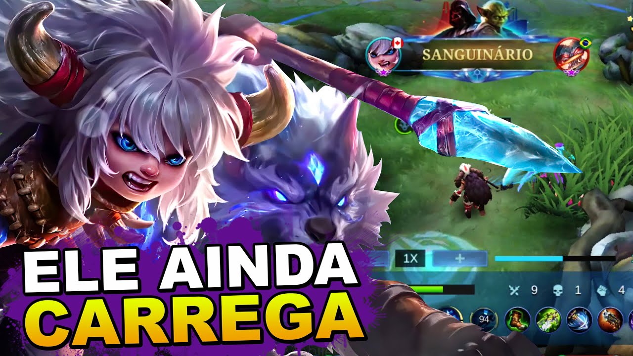 ESSE ATIRADOR DERRETE QUALQUER COISA - TOP BR POPOL E KUPA MOBILE LEGENDS 