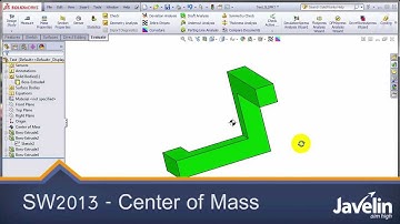 SOLIDWORKS Center of Mass
