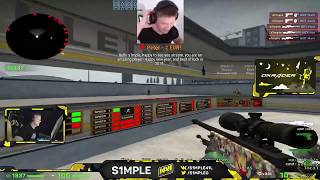 S1MPLE WARMUP ON AIM_BOTZ/S1MPLE РАЗМИНАЕТСЯ НА БОТАХ