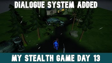Unreal Engine Dialogue System Added. My Unreal Stealth Game Day 13. Vive Games
