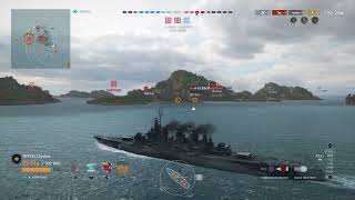 Vermont Carries The Team . World of Warships Legends