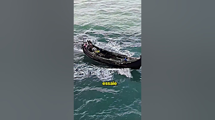 Pourquoi Ce Gars Essaie-t-il D'éloigner Ce Bateau ? 🤔