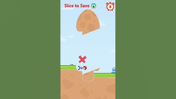 Slice to save level 42 #gaming #funny #ytshorts #shorts
