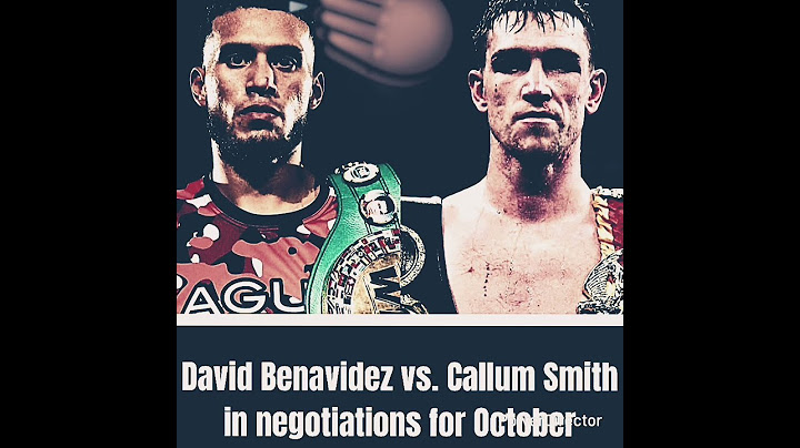 David Benavidez vs Callum Smith next #davidbenavidez #boxing
