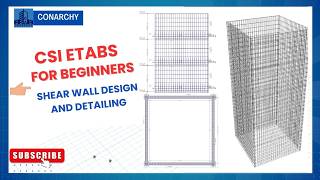 20. ETABS for Beginners: Shear Wall Design and Detailing Explained!