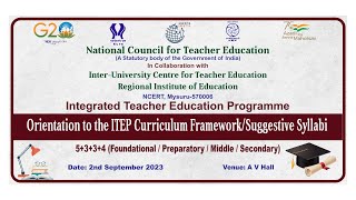 Orientation on ITEP by NCTE at RIEM