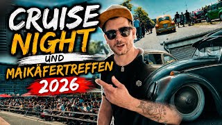 Maikäfertreffen Hannover 2026 & Cruise Night  – DAS VW Käfer Highlight des Jahres in 4k!