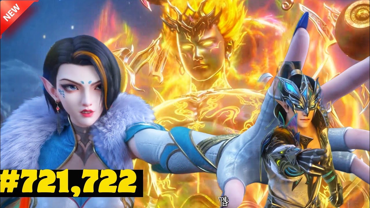 Weak Boy Becomes God Anime Season 6 Part :) 721 & 722 Xiao Yan Breakthrough Fight Saint