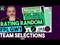 Rating Random FPL Team Selections Gameweek 1 | Fantasy Premier League Tips 2020/21
