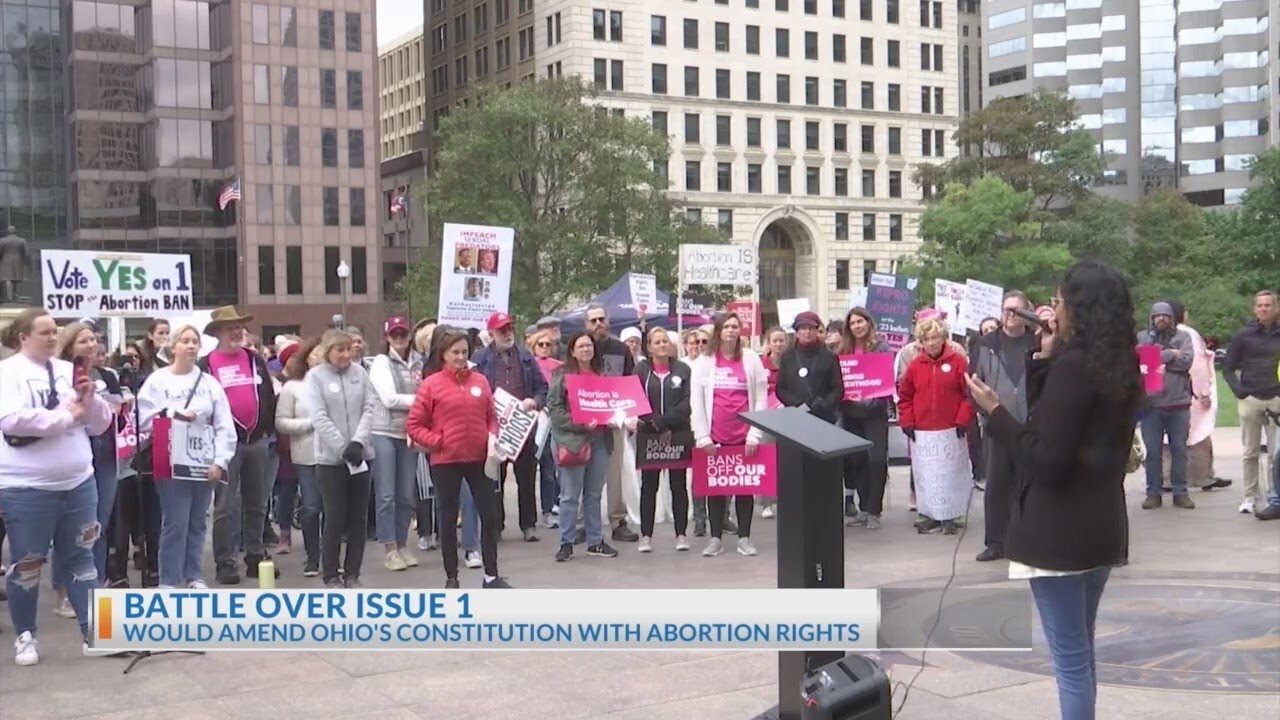 Issue 1 rallies held across the state of Ohio YouTube