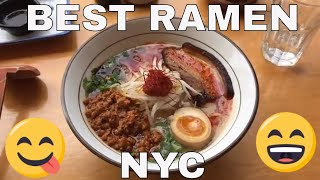 CRAZY GOOD NYC Ramen Spots!