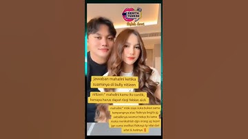 Jawaban mahalini ketika suaminya dibully netizen #viral #trending #shorts #mahalini #rizkyfebian