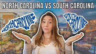 North Carolina OR South Carolina Pros and Cons | Watch This BEFORE You Pick a State | Charlotte NC