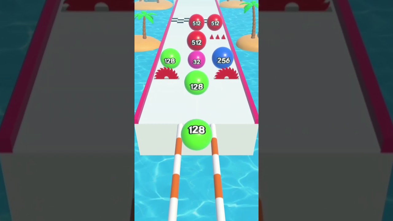 2048 - Portrait -  Best 2048 ball game you’ve ever played