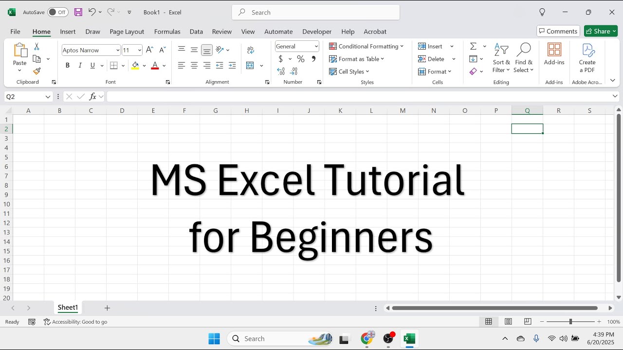 Spreadsheet Power Live Stream (Excel Tutorial for Beginners) - YouTube