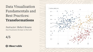Part 4: Transformations  – Data Visualization Fundamentals and Best Practices with Robert Kosara