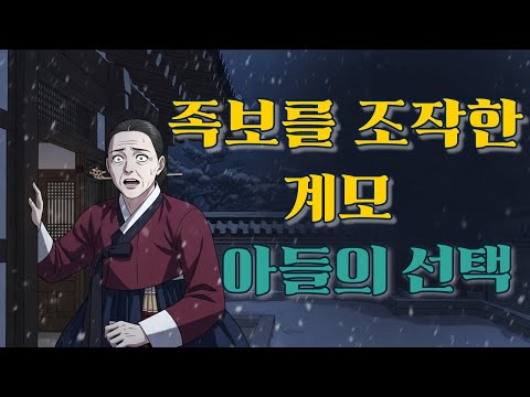 족보를 조작한 계모, 아들의 선택은? | 조선시대 실화 |ㅣ야담 | 민담 | 옛이야기 | 신화 | 전설