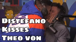 Chris Distefano Explains His Homo Feelings Then Kisses Theo Von