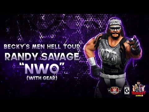 5SB NWO Randy Savage Becky's Men Division Hell Tour Gameplay / WWE Champions ⚔️